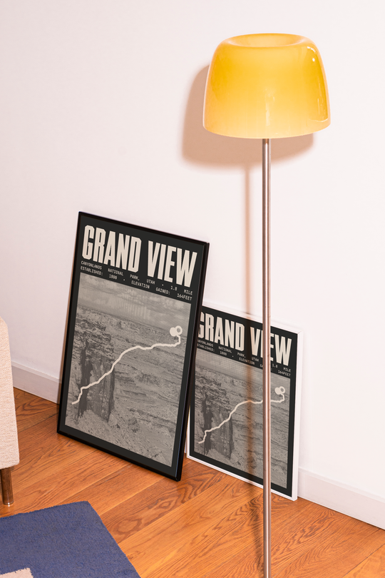 Grand View Point Trail Poster | Canyonlands National Park Prints