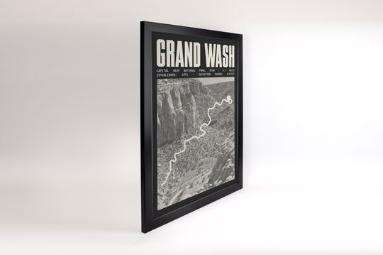 Grand Wash Trail Poster | Capitol Reef National Park Prints