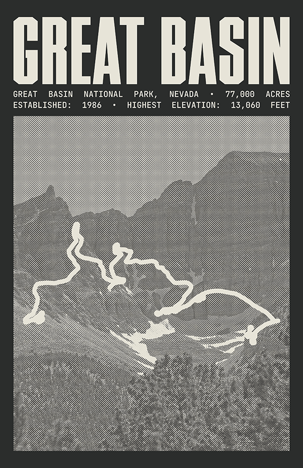 Great Basin National Park Poster