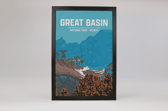 Great Basin National Park Print | Vintage Style