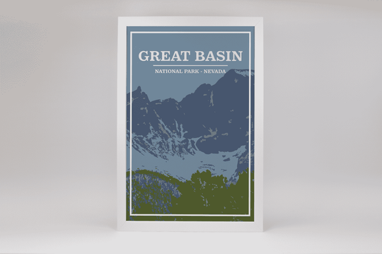 Great Basin National Park Print | Vintage Style