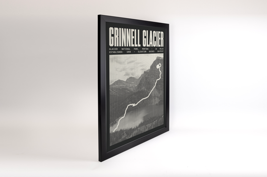 Grinnell Glacier Trail Poster | Glacier National Park Prints