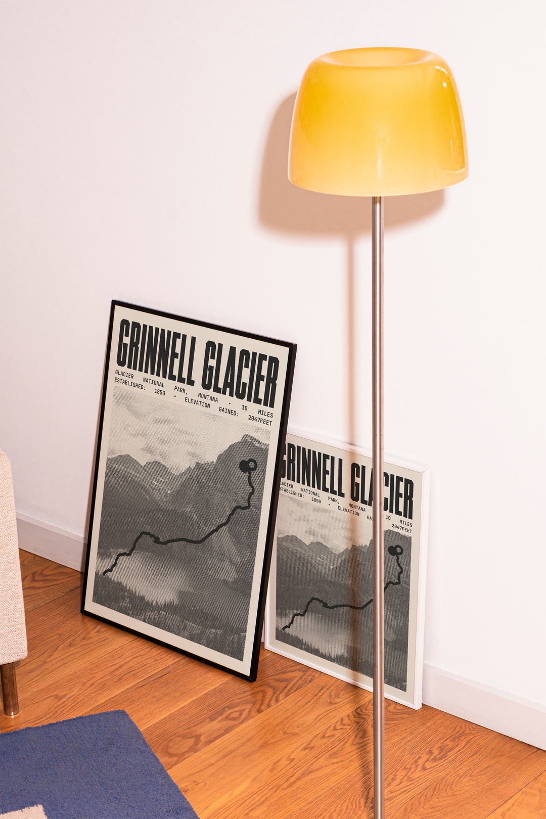 Grinnell Glacier Trail Poster | Glacier National Park Prints