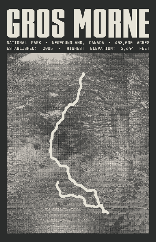 Gros Morne National Park Poster
