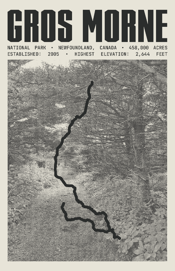 Gros Morne National Park Poster