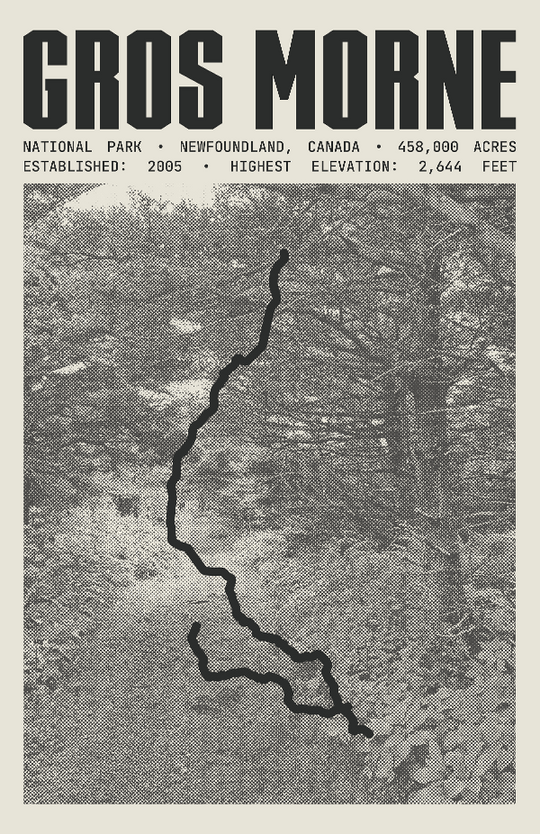 Gros Morne National Park Poster