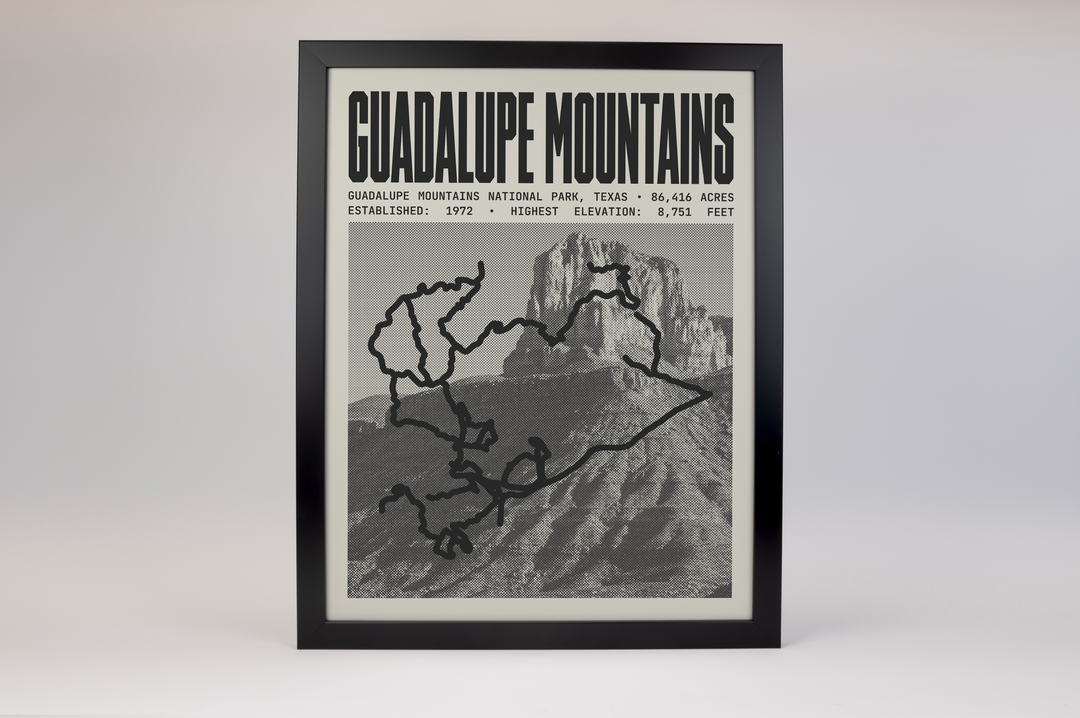 Guadalupe Mountains National Park Poster