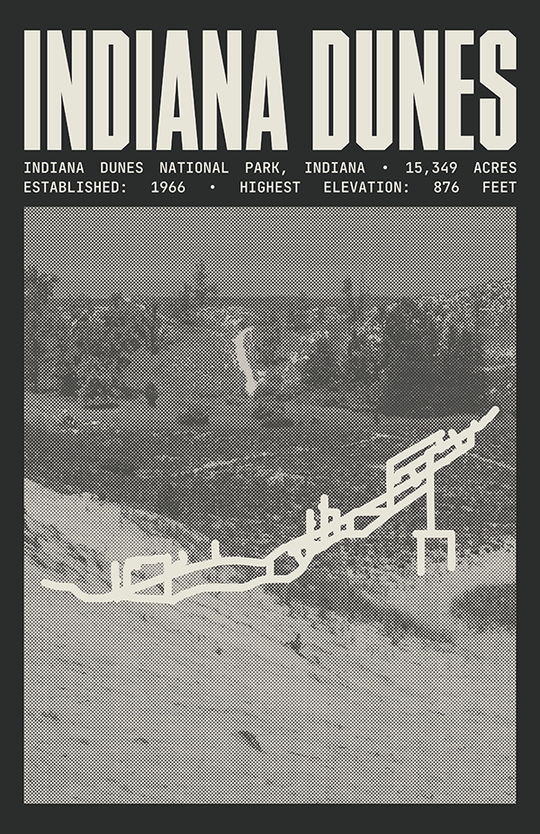 Indiana Dunes National Park Poster