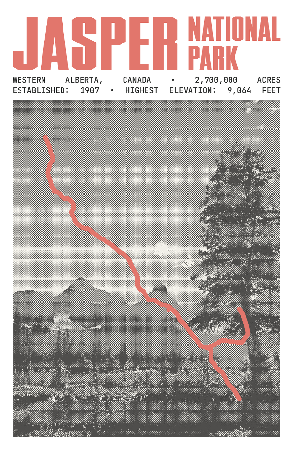 Jasper National Park Poster