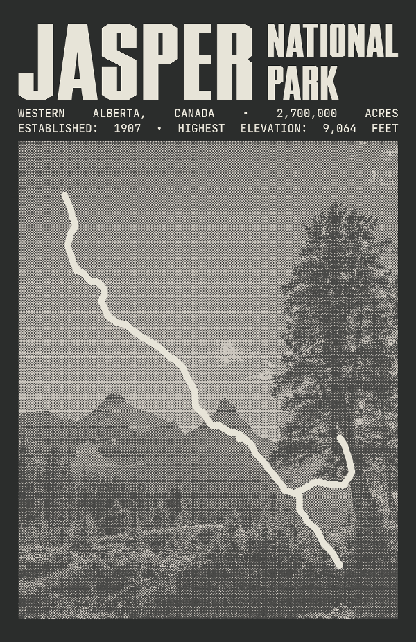 Jasper National Park Poster