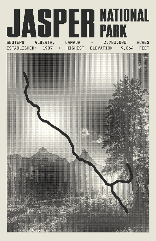 Jasper National Park Poster