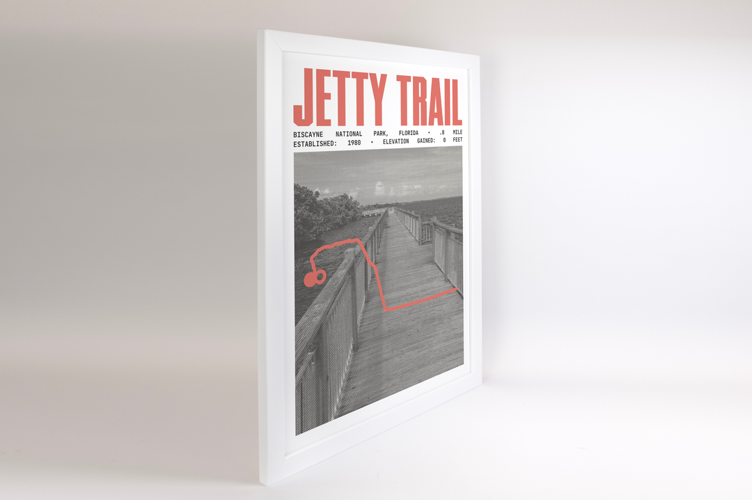 Jetty Trail Poster | Biscayne National Park Prints