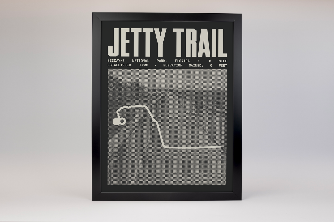 Jetty Trail Poster | Biscayne National Park Prints