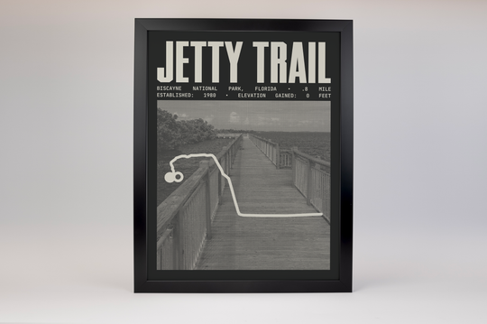 Jetty Trail Poster | Biscayne National Park Prints