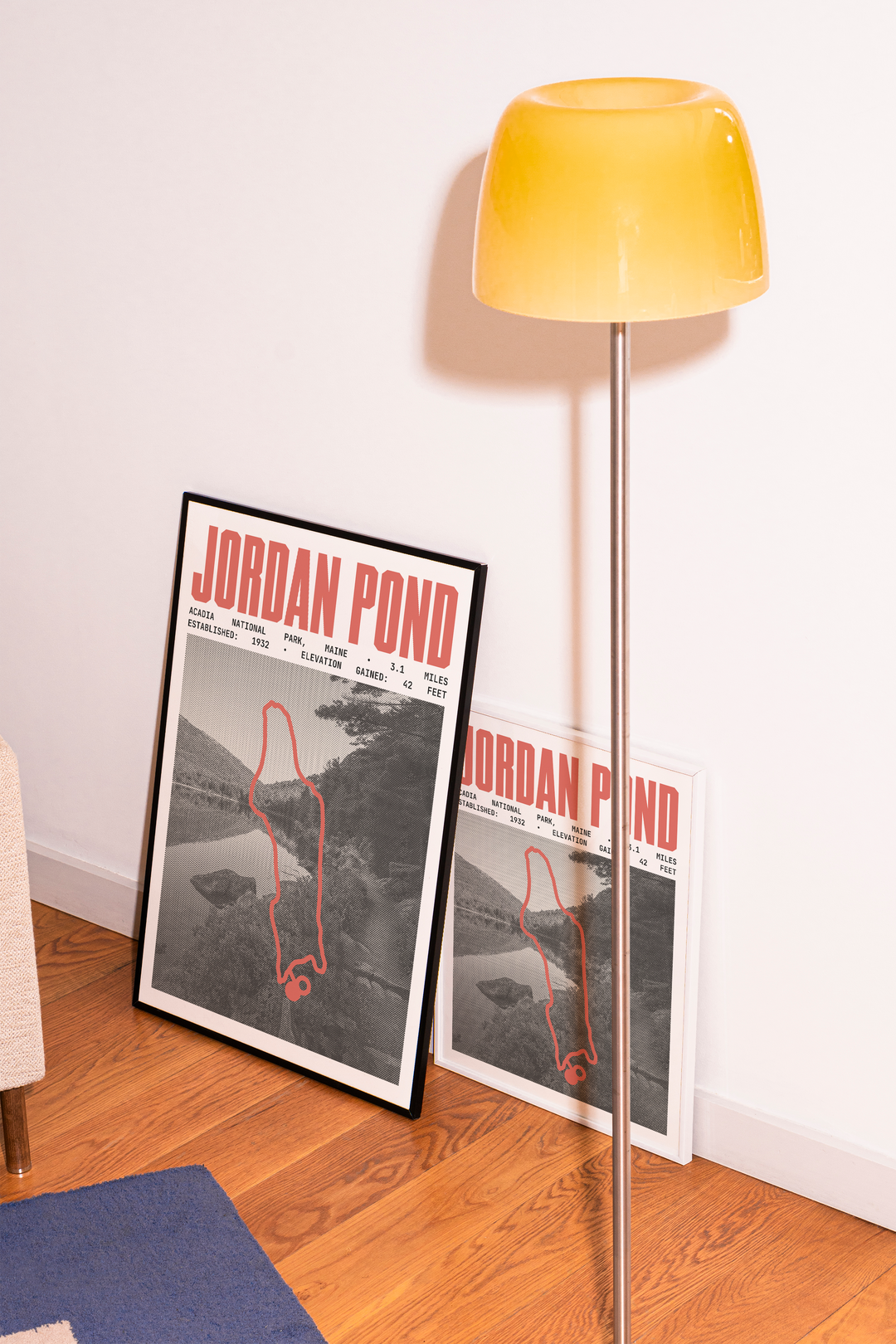 Jordan Pond Path Poster | Acadia National Park Prints