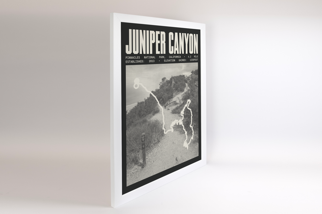 Juniper Canyon Trail Poster | Pinnacles National Park Prints