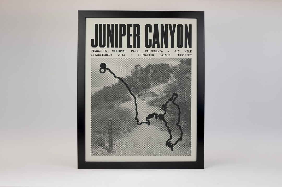 Juniper Canyon Trail Poster | Pinnacles National Park Prints