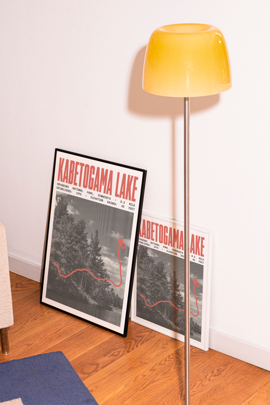 Kabetogama Lake Overlook Trail Poster | Voyageurs National Park Prints