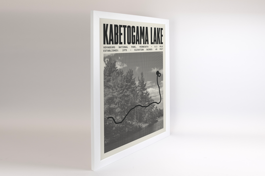 Kabetogama Lake Overlook Trail Poster | Voyageurs National Park Prints