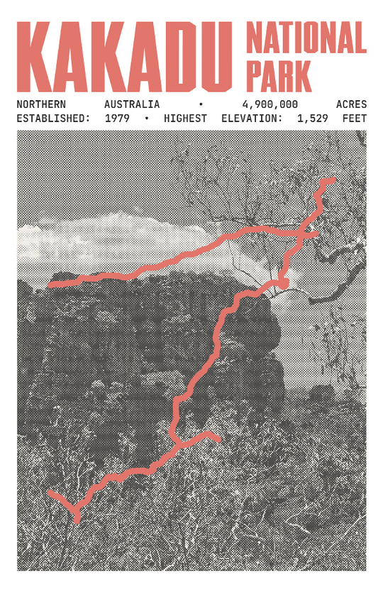 Kakadu National Park Poster