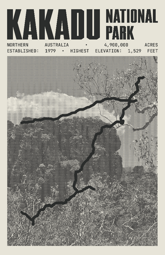 Kakadu National Park Poster