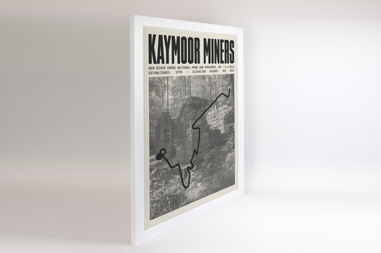 Kaymoor Miners Trail Poster | New River Gorge National Park and Preserve Prints