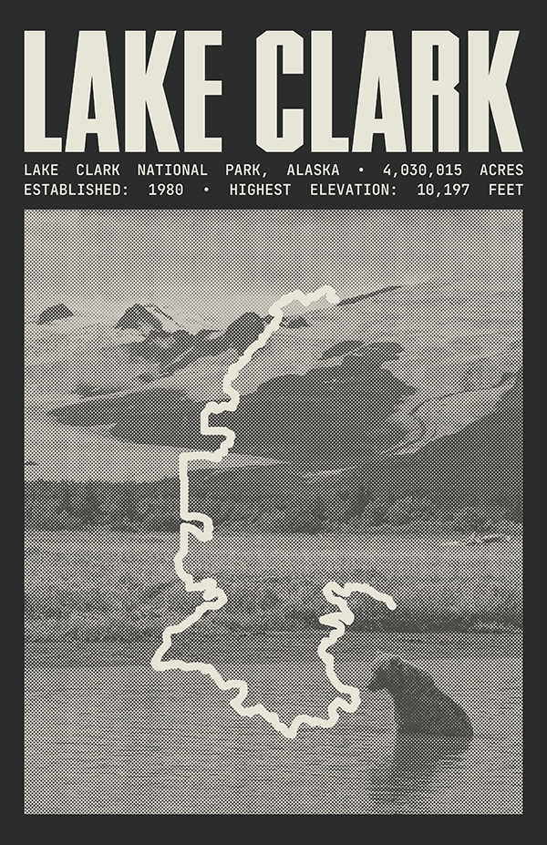 Lake Clark National Park Poster