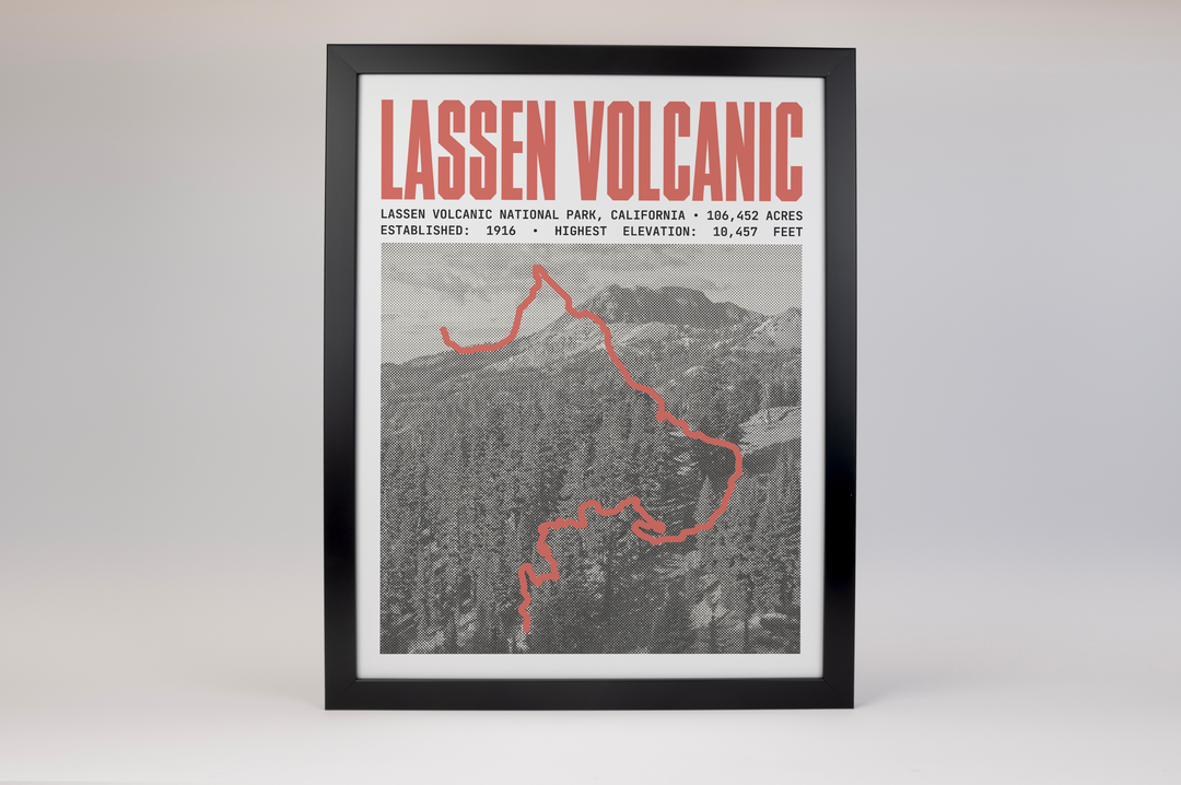 Lassen Volcanic National Park Poster