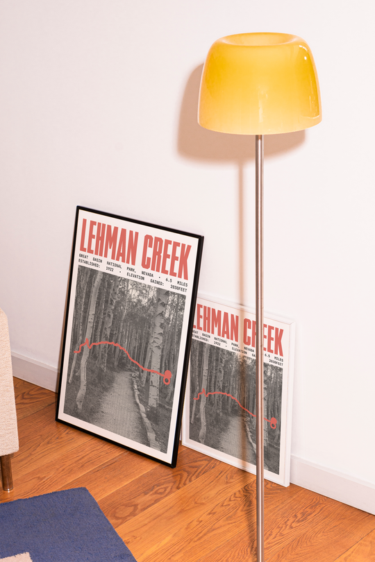 Lehman Creek Trail Poster | Great Basin National Prints