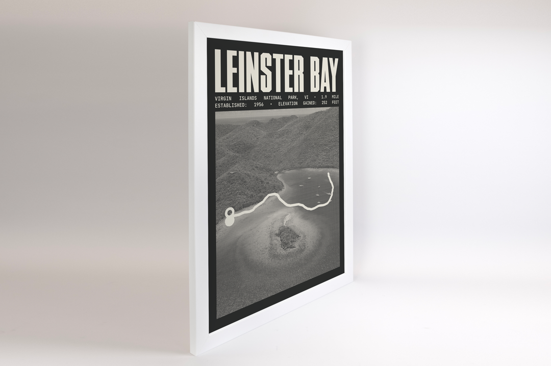 Leinster Bay Trail Poster | Virgin Islands National Park Prints