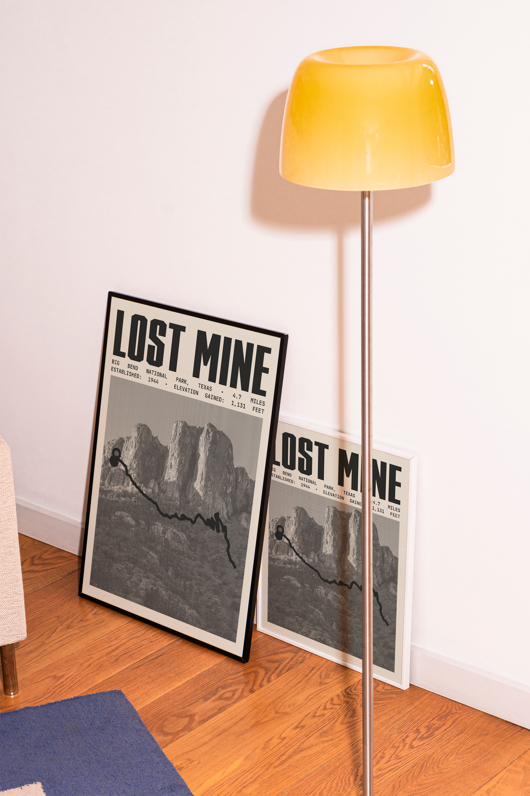 Lost Mine Trail Poster | Big Bend National Park Prints