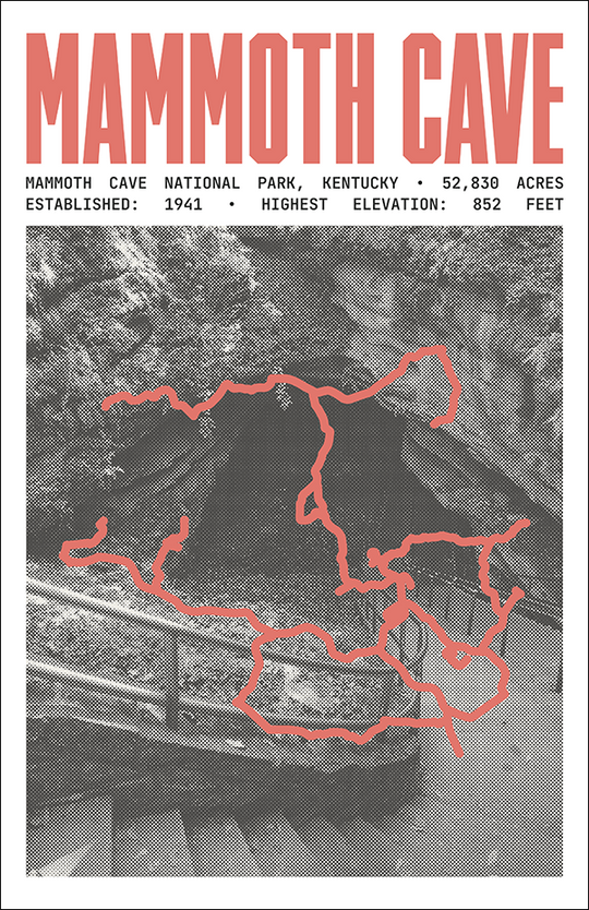 Mammoth Cave National Park Poster