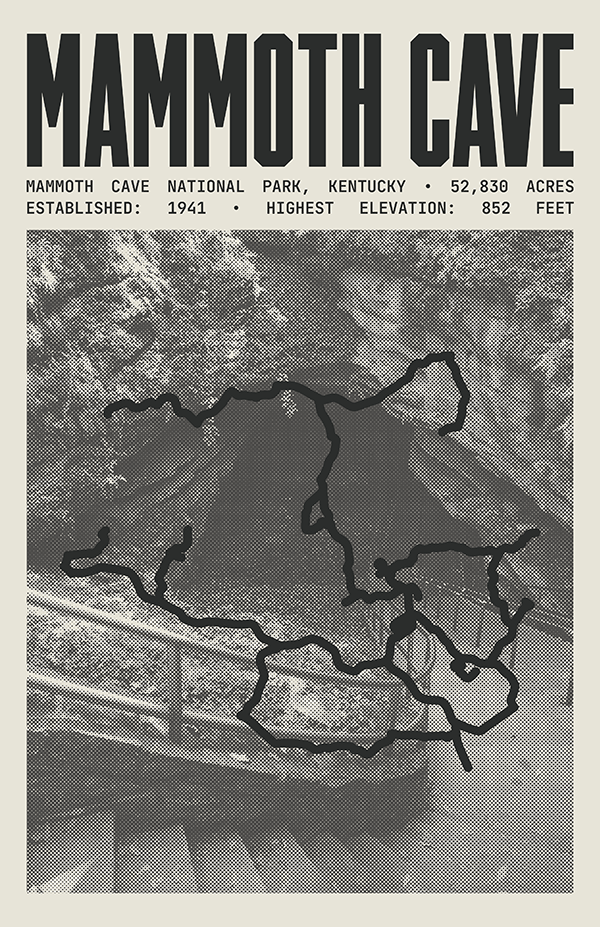 Mammoth Cave National Park Poster