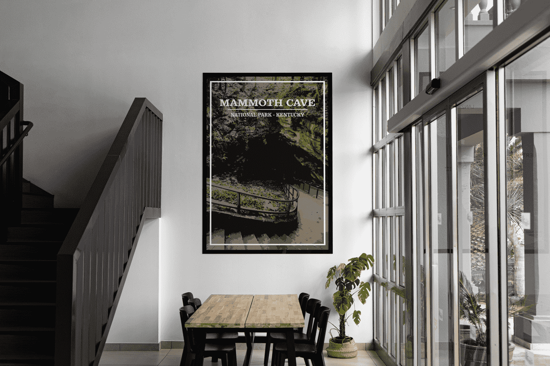 Mammoth Cave National Park Print | Vintage Style