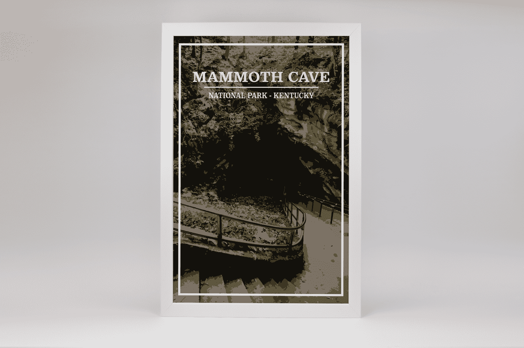 Mammoth Cave National Park Print | Vintage Style