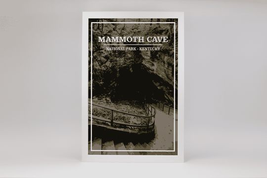 Mammoth Cave National Park Print | Vintage Style