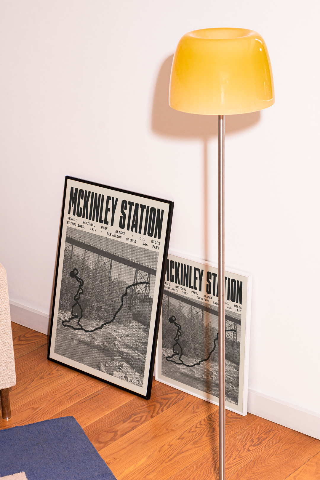 McKinley Station Trail Poster | Denali National Park Prints