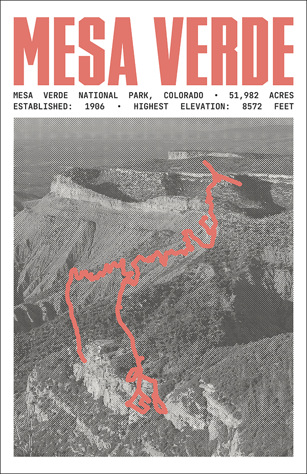 Mesa Verde National Park Poster