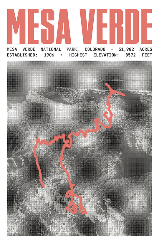 Mesa Verde National Park Poster