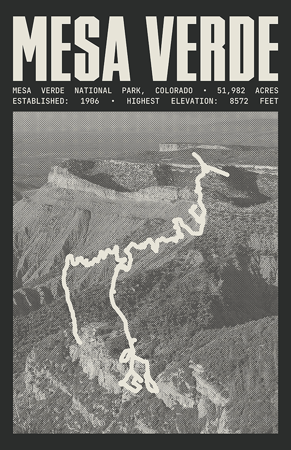 Mesa Verde National Park Poster