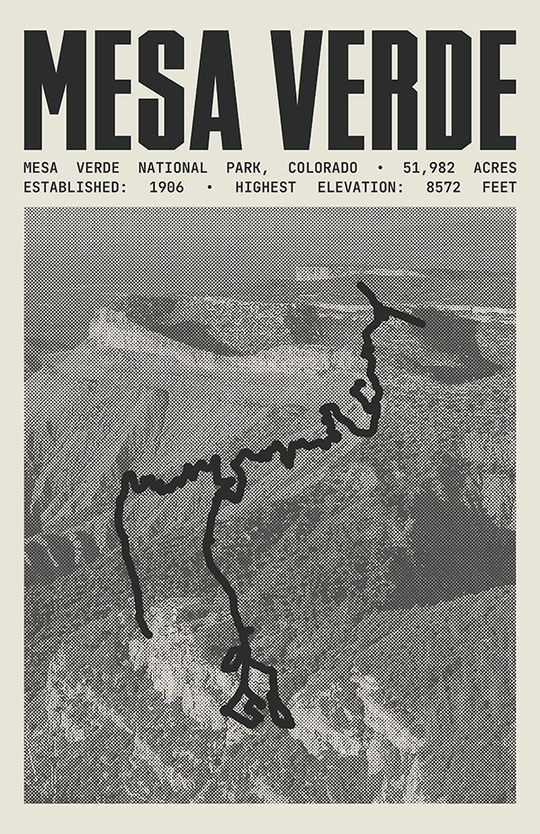 Mesa Verde National Park Poster
