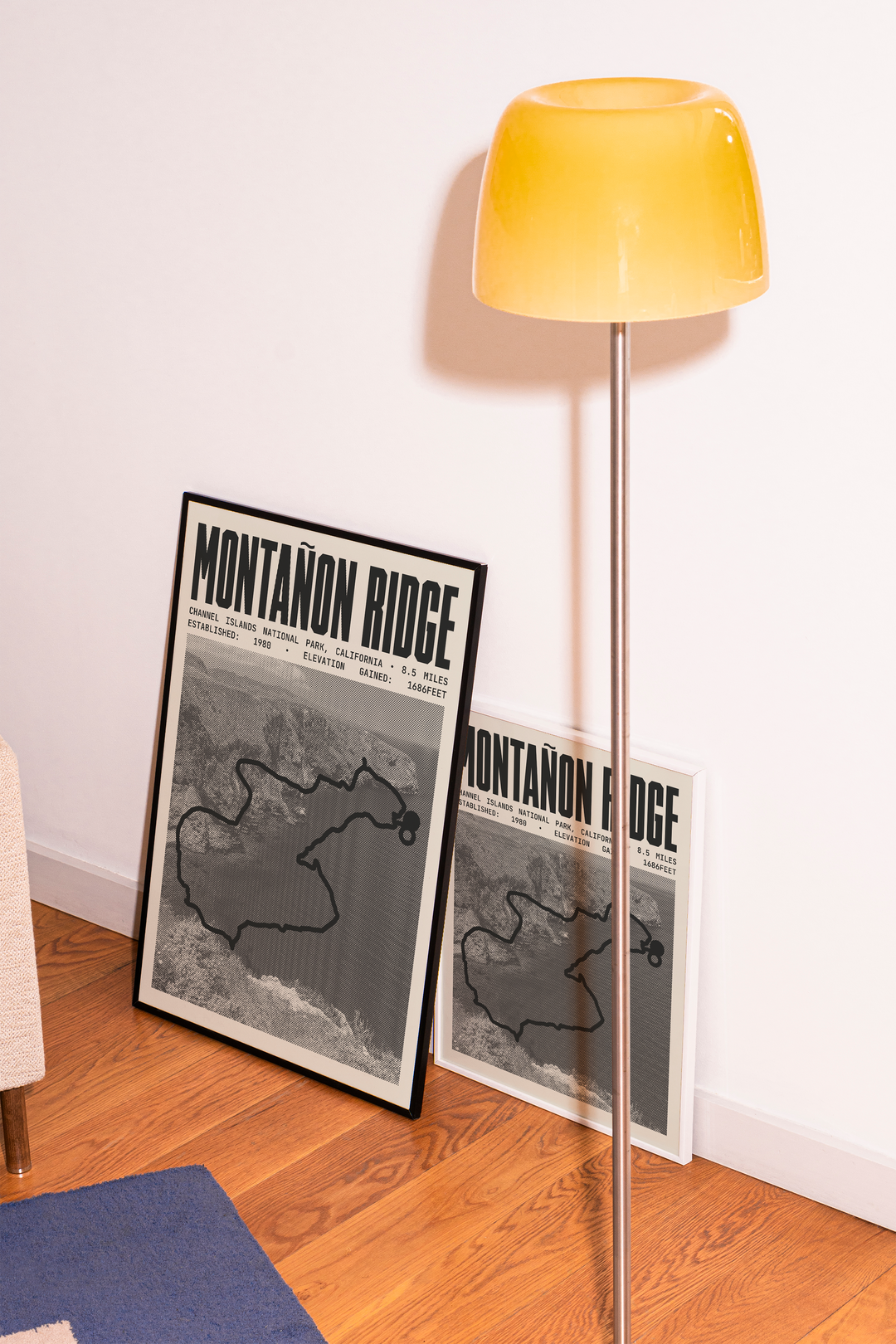 Montañon Ridge Loop Poster | Channel Islands National Park Prints