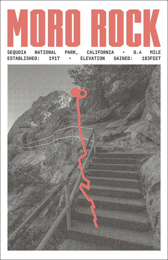 Moro Rock Poster | Sequoia National Park Prints
