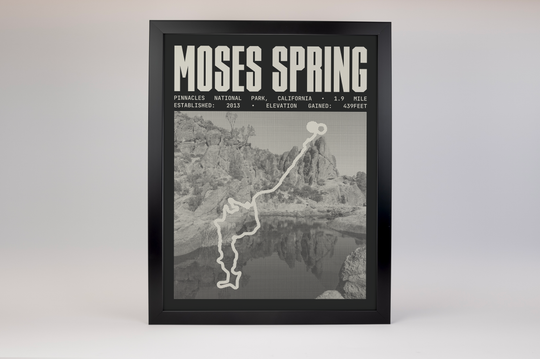 Moses Spring Poster | Pinnacles National Park Prints