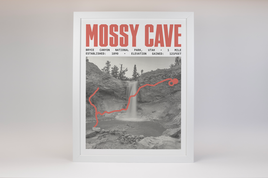 Mossy Cave Turret Arch Poster | Bryce Canyon National Park Prints