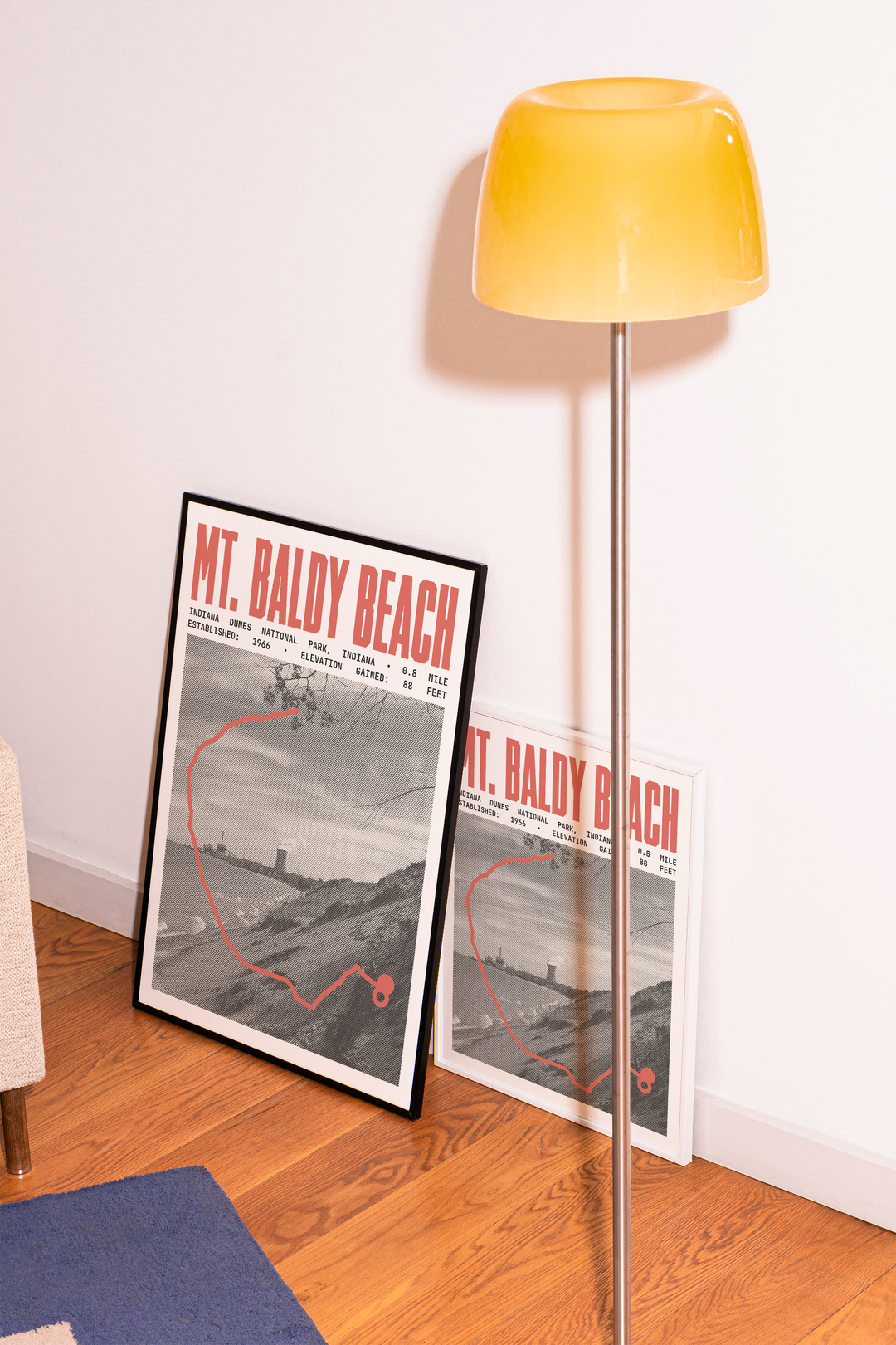 Mount Baldy Beach Trail Poster | Indiana Dunes National Park Prints