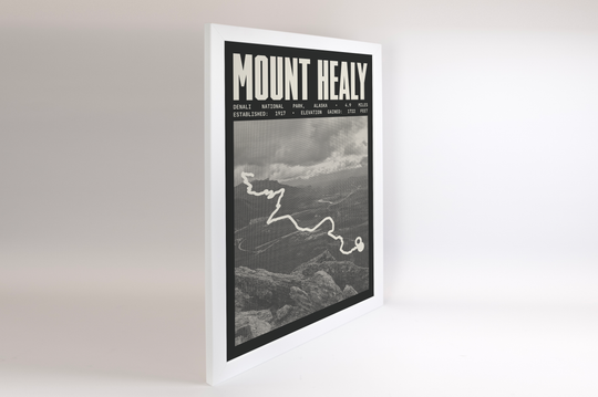 Mount Healy Overlook Trail Poster | Denali National Park Prints