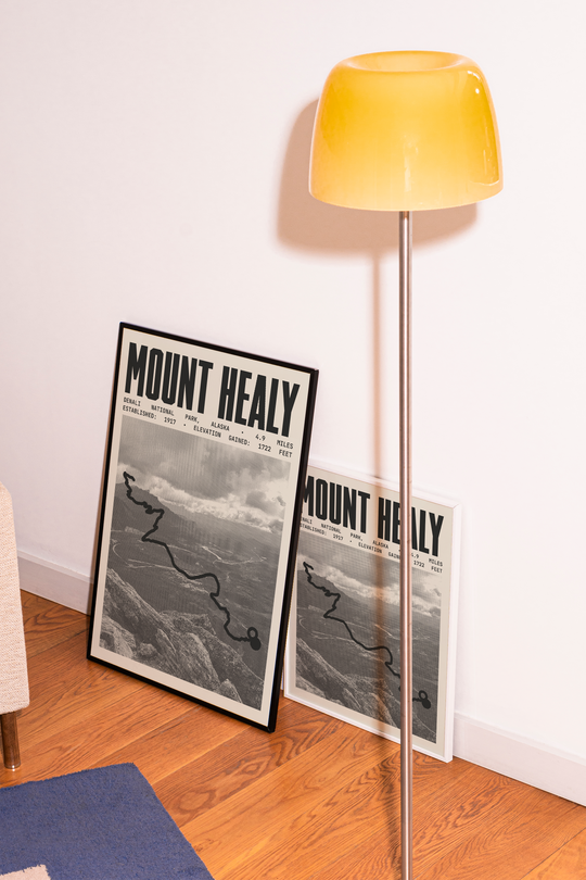 Mount Healy Overlook Trail Poster | Denali National Park Prints