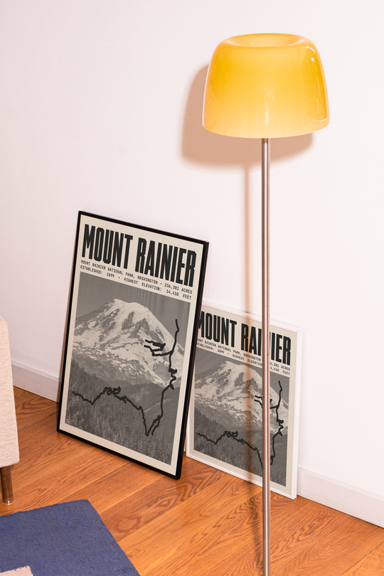 Mount Rainier National Park Poster