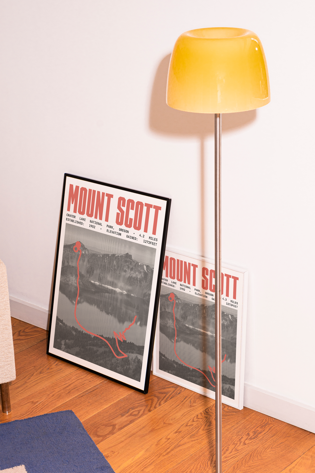 Mount Scott Trail Poster | Crater Lake National Prints